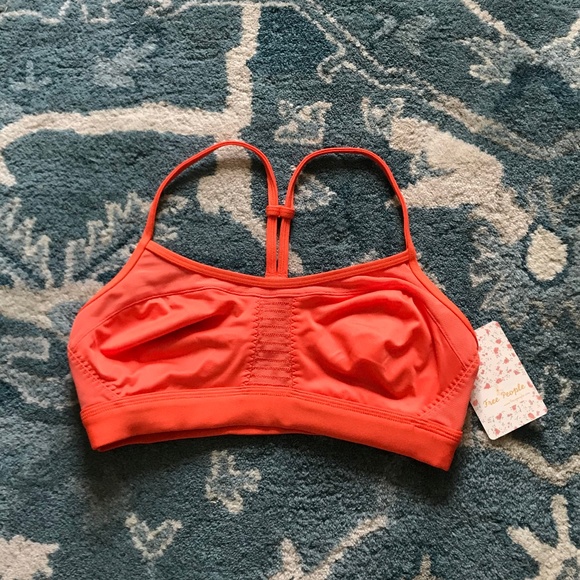 Free People Other - SOLD! Free People Orange Persimmon Sports Bra